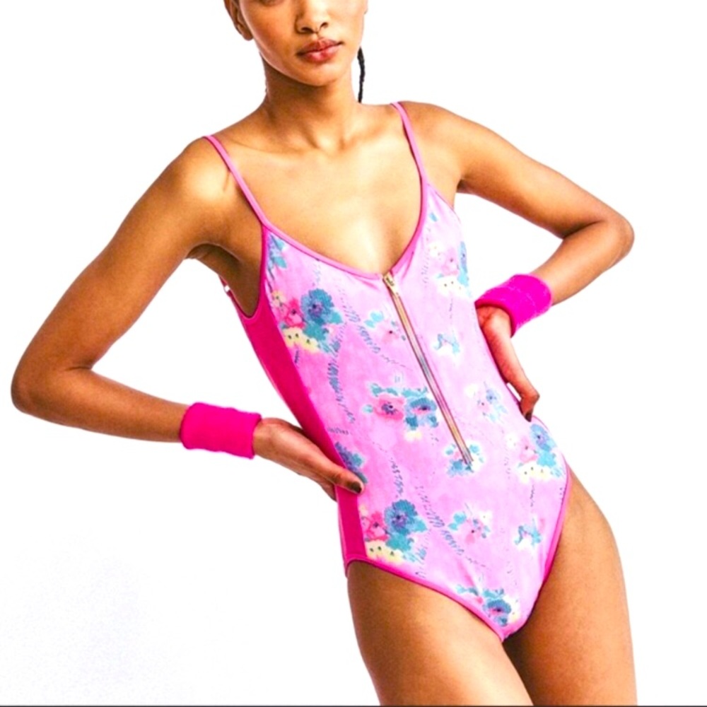 NWT LoveShackFancy x Beachriot one piece bathing suit